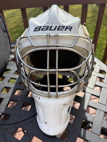 Junior Bauer 940 Goalie Mask (Used)