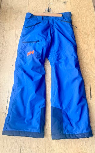 Blue Size 12 Kids Unisex Helly Hansen Pants (Used)