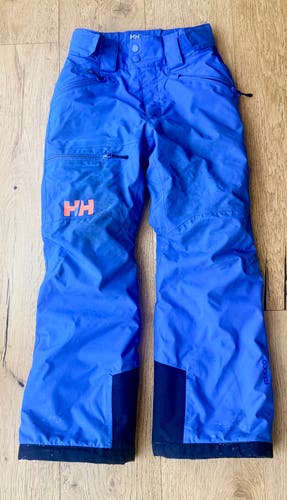 Blue Size 10 Kids Unisex Helly Hansen Pants (Used)