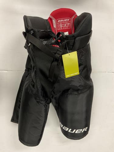 Used Bauer NSX Senior Pant Black And Red LG 11855-S000212251