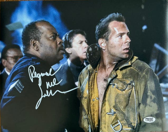 Reginald VelJohnson Autographed Signed Die Hard 11x14 Photo Prime Time COA 1988