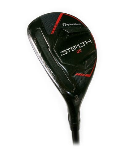 LH TaylorMade Stealth 2 19* 3 Hybrid/Rescue Ventus TR Red 7-S Stiff Flex
