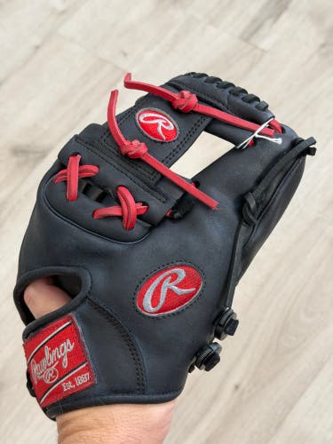 Rawlings Heart of the Hide RH Throw Infield Baseball Glove 11.25" (Used)