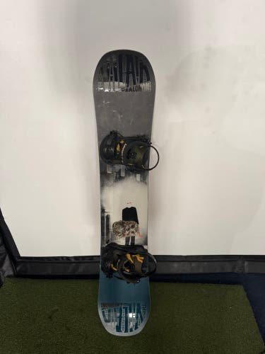 Salomon Salomon The Villain Snowboard With Bindings 143 cm (Used)