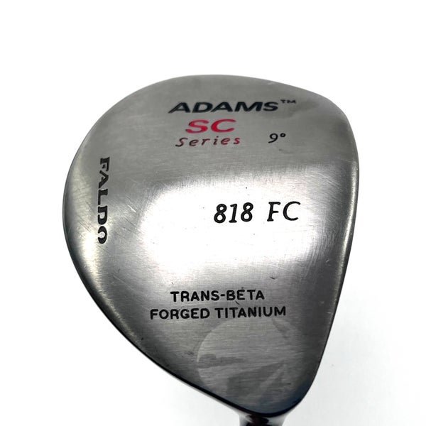 Adams SC 818FC Driver 9* SuperShaft Regular Graphite Mens RH