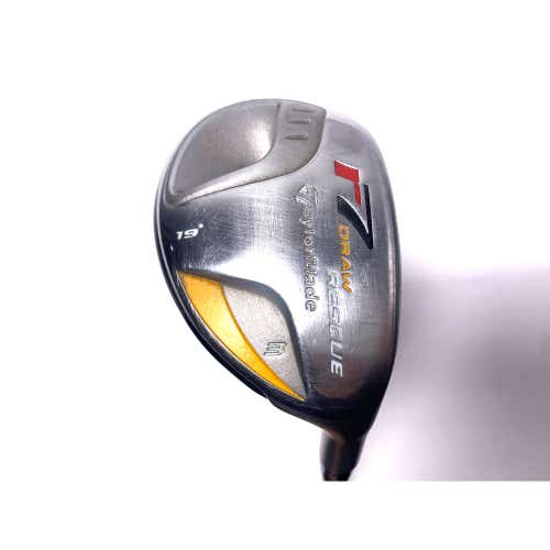 TaylorMade R7 Draw 3 Hybrid 19* REAX 55g Regular Graphite Mens RH