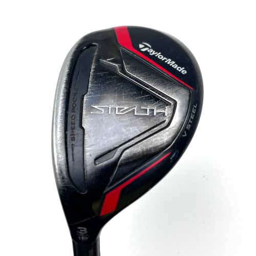 LEFTY TaylorMade Stealth 3 Hybrid 19* Fujikura Ventus Black Red 7-S 70g Stiff LH