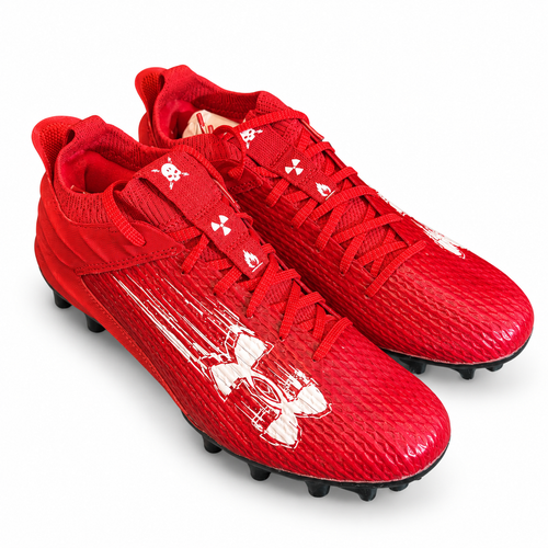 Under Armour TM Blur Smoke 2.0 MC Football Cleats US 8.5 Red New Box