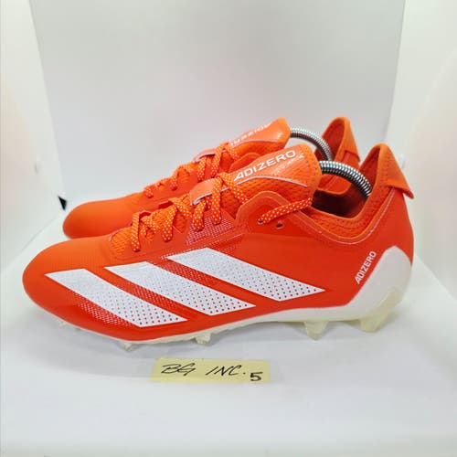 Adidas SM Adizero Electric Men's Football Cleats Orange Size 11 / JQ4010 NEW