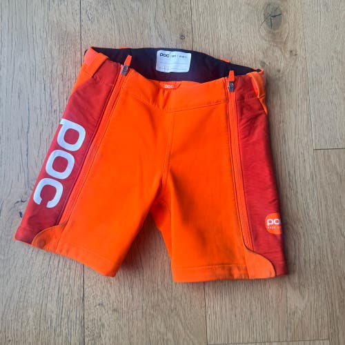 Orange Size 6-8 /130 Kids Unisex POC Shorts (Used)