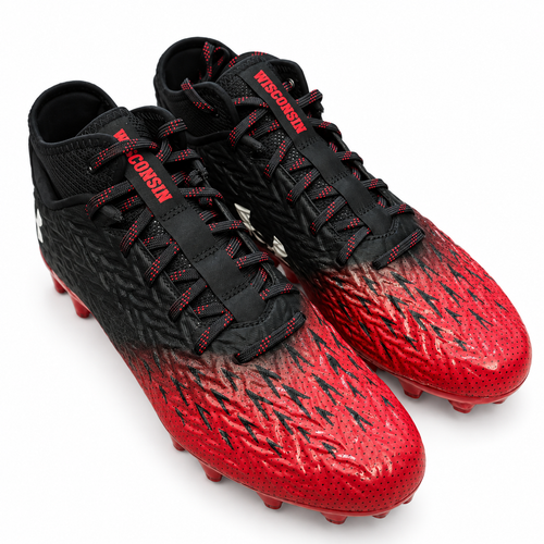 Under Armour TM Spotlight Clone 4.0 MC Football Cleats US 9.5 Black and Red New Box