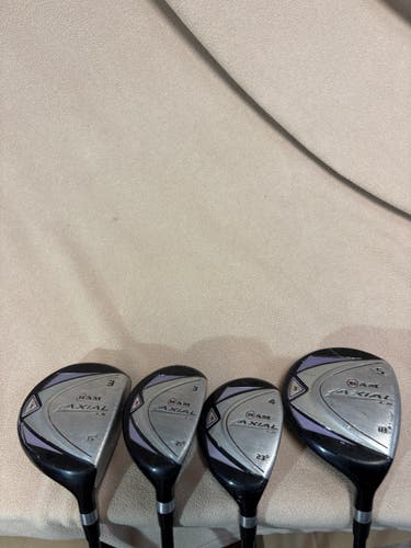 Women's RAM Axial Right Handed Clubs (Full Set) Ladies Flex 4 Pieces (Used)