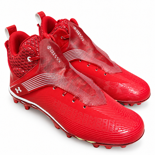 Under Armour TM Highlight Hammer MC Football Cleats US 13.5 Red New Box