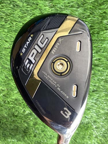 Callaway Epic Star Max 3-Hybrid 17* With Attas Ladies Graphite Shaft VGC