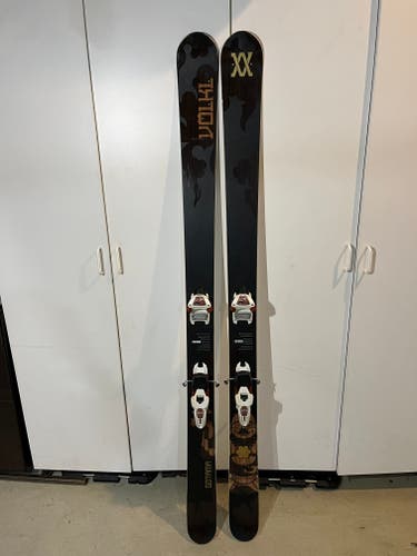 Volkl All Mountain 186 cm Gotama Skis With Bindings Max Din 16 (Used)