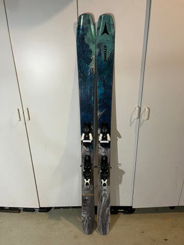 Atomic Bent 100 Skis – 180cm – Atomic Bindings – All-Mountain / Powder