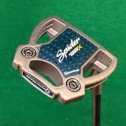 TaylorMade Spider Tour X X1 35" L-Neck Mallter Putter w/SuperStroke & HC