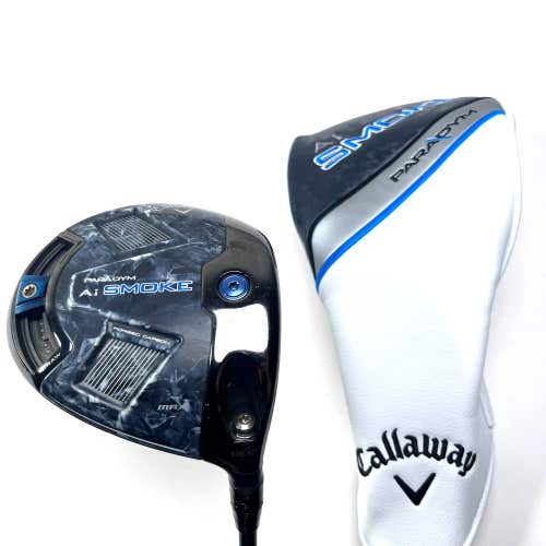 Callaway Paradym Ai Smoke Max Driver 12* Cypher Forty 4.0 40g Ladies RH HC