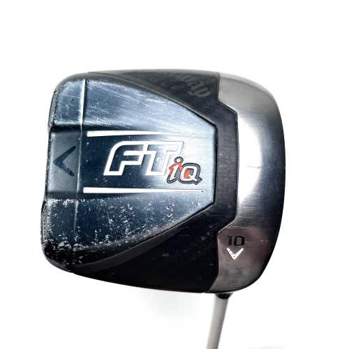 Callaway FT-iQ Driver 10* Mitsubishi Rayon Fubuki 60g Senior Graphite Mens RH