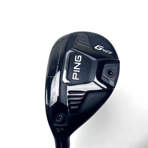 LEFTY Ping G425 3 Hybrid 19* Tour 85g Stiff Graphite Mens LH Midsize Grip