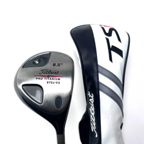Titleist 975 JVS Driver 8.5* Fujikura Speeder Stiff Graphite Mens RH HC