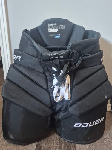 Senior Small Bauer Pro Hockey Goalie Pants Pro Stock