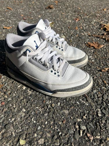 Air Jordan 3 Shoes Preowned Sz 8.0