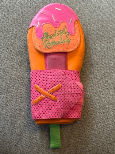 aria absolutely ridiculous pink Orange sherbet Senior Sliding Mitt (Used)