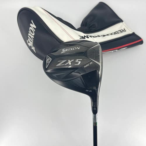 Srixon ZX5 MK II 9.5* Driver RH Project X Hzrdus Black Handcrafted Stiff 45 1/4"
