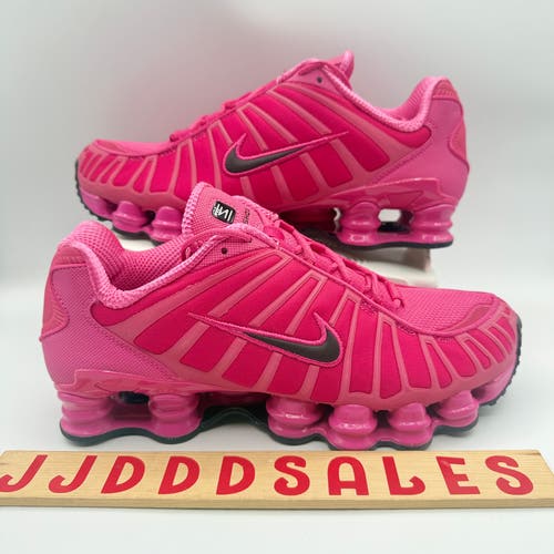 NIKE SHOX TL DESERT PINK BLACK SHOES IH1338-600 MEN’S SIZE 10.5 NEW