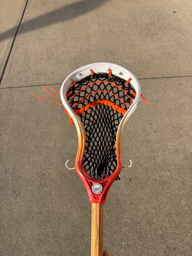 Restored Maverik Tactik 2.0 Fresh Stringing Head | Custom Dyed | Hard Mesh