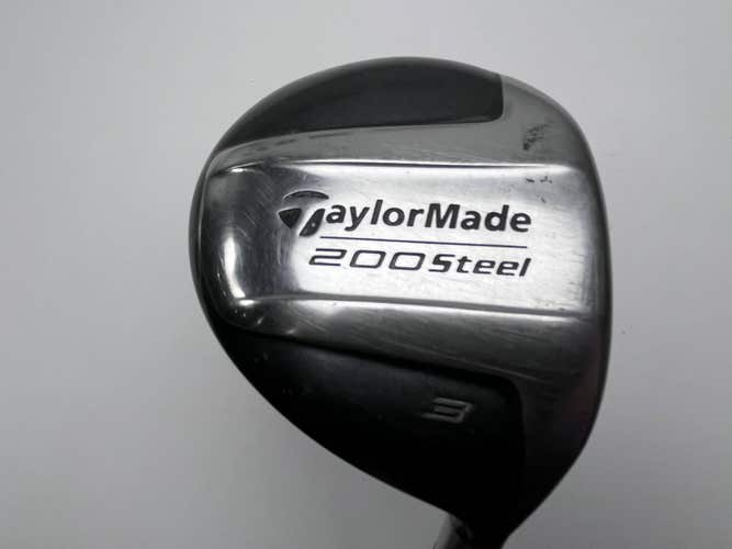TaylorMade 200 Steel 3 Fairway Wood 15* Grafalloy ProLaunch Blue 65g Stiff RH