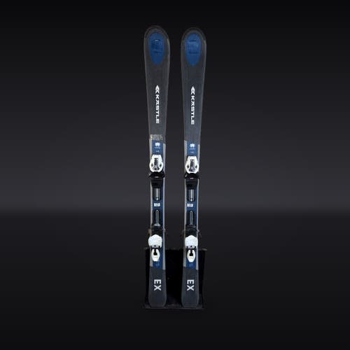 USED Kastle EX 74 148cm Skis w/ Kastle K10 Bindings