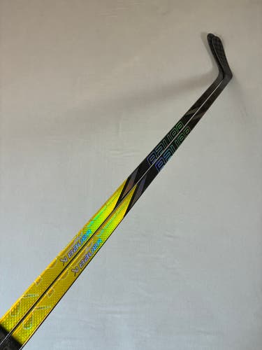 *2 Pack* of New 87 Flex P92 Senior Bauer Nexus Tracer Left Hand Pro Stock Hockey Sticks - Gold