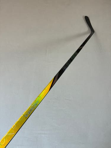 New 87 Flex P92 Senior Bauer Nexus Tracer Left Hand Pro Stock Hockey Stick - Gold