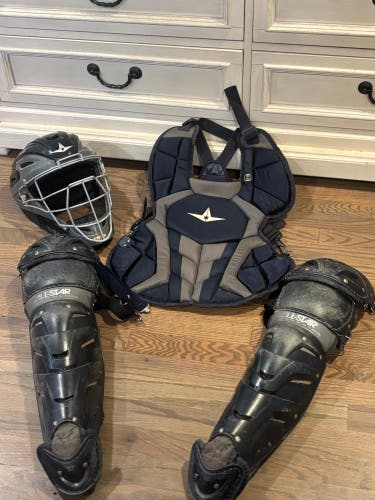 Blue All Star System 7 Catcher's Set (Used)