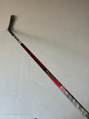 Used 70 Flex P86 Senior CCM Ribcor Trigger 9 Pro (FT7 Pro Dress) RH Pro Stock Hockey Stick - Red