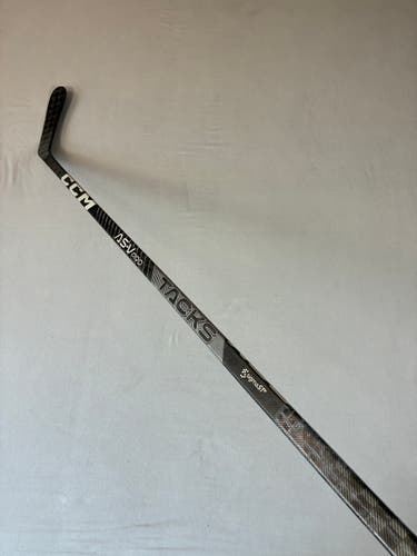 Used 85 Flex P6 Senior CCM Super Tacks AS4 Pro (AS-V Pro Dress) RH Pro Stock Hockey Stick - White