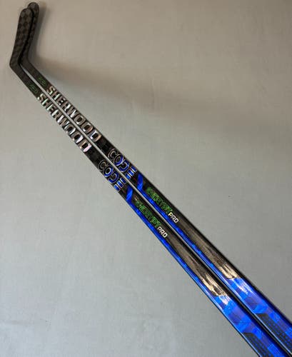 *2 Pack* of New 75 Flex P90TM Senior Sher-Wood CODE Encrypt Pro Right Hand Pro Stock Hockey Sticks