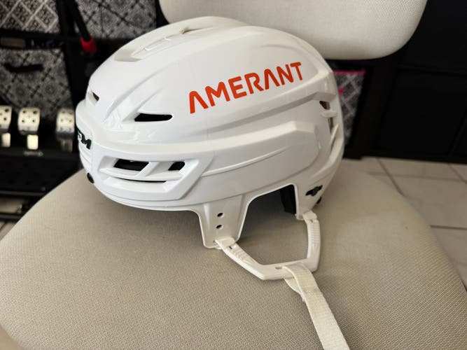 CCM TACKS 710 Pro Stock Hockey Helmet Large White