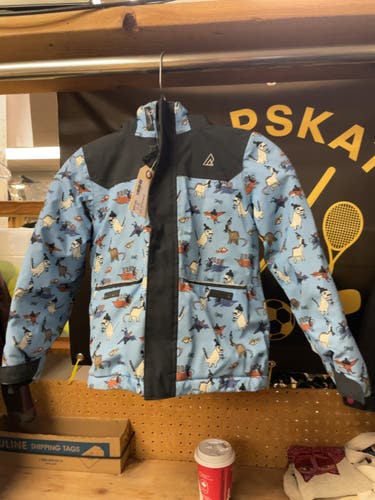 Ripzone Dinosaur Print Ski Jacket Size 6