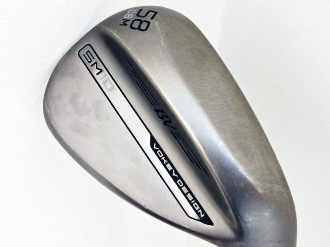 Titleist Vokey SM10 Lob Wedge 58* 08* (Nickel, M Grind) 2024 Golf Club