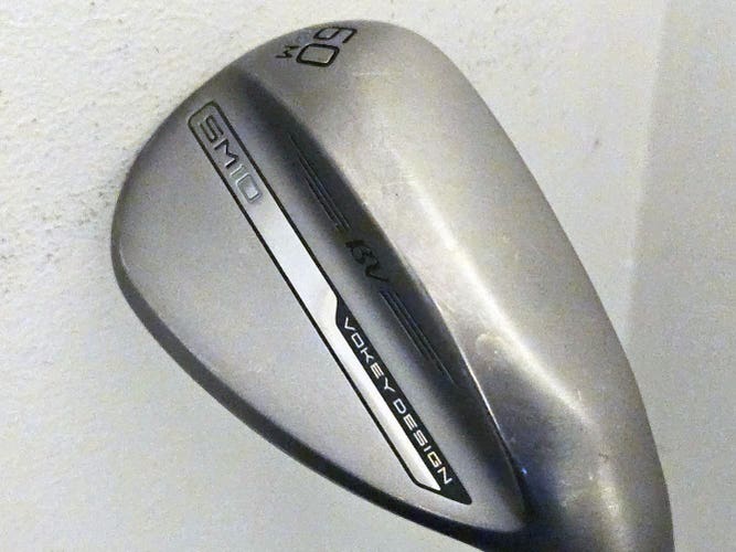 Titleist Vokey SM10 Lob Wedge 60* 08* (Nickel, M Grind, DG Tour Issue) +.5" 2024