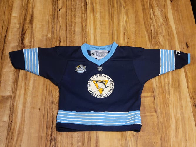 Reebok Pittsburgh Penguins NHL 2011 Winter Classic Sidney Crosby Jersey, Youth Toddler (2T-4T)