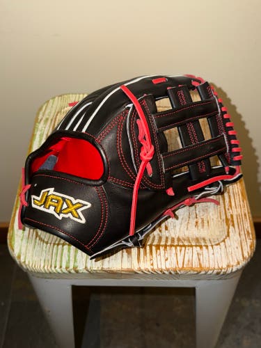 NEW Jax LJ-10 Outfield Baseball Glove 12.5" RHT