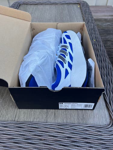 Blue Men's Size M 10.5 (W 11.5) Adult Adidas Adizero Shoes (New)