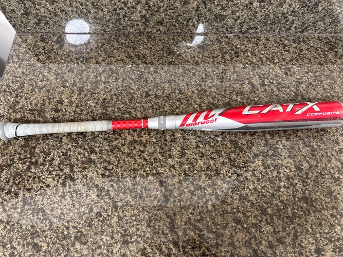 2023 Marucci CAT X Composite BBCOR Certified Bat (-3) 33" (Used)