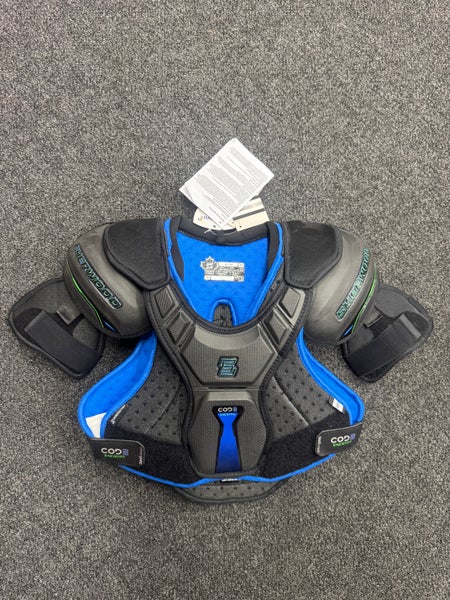 Sher-Wood Code Encrypt 2 Shoulder Pads Medium Junior (New)