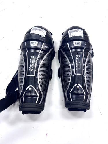 Used Reebok 5K Junior Shin Guards Black 11" 11860-S000317837