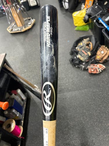 Used Rawlings HARD MAPLE PRO BB/SB Wood Bat 32" 11337-S000499774